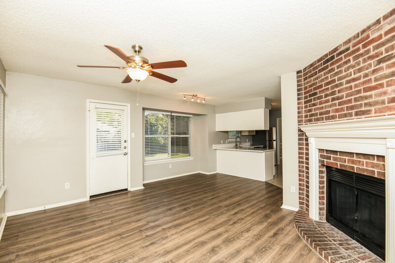 2,140/Mo, 6804 Brookdale Dr Watauga, TX 76148 Living Room View 4