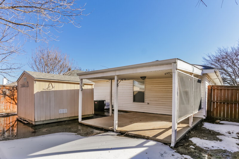 1,815/Mo, 825 Cruise St Denton, TX 76207 Rear View