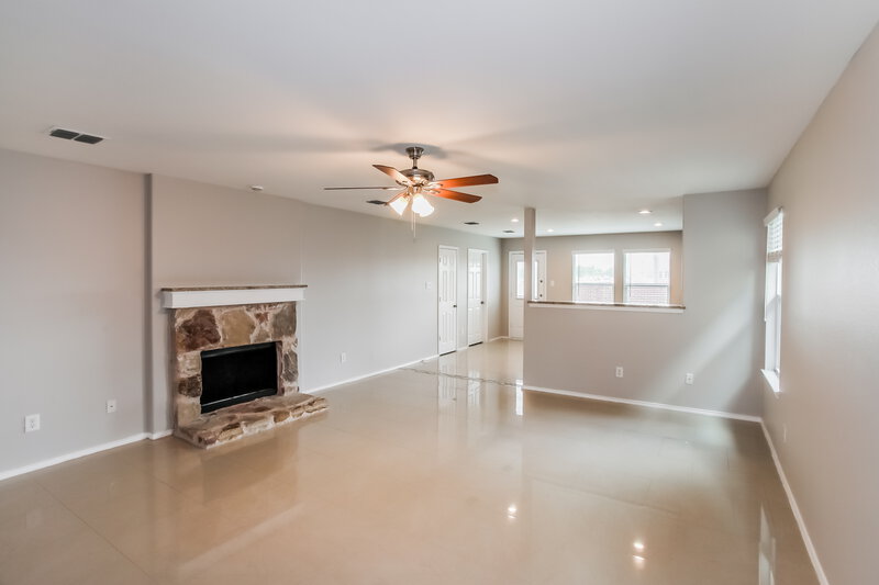 2,920/Mo, 2005 Burnside Dr Fort Worth, TX 76177 Living Room View 2