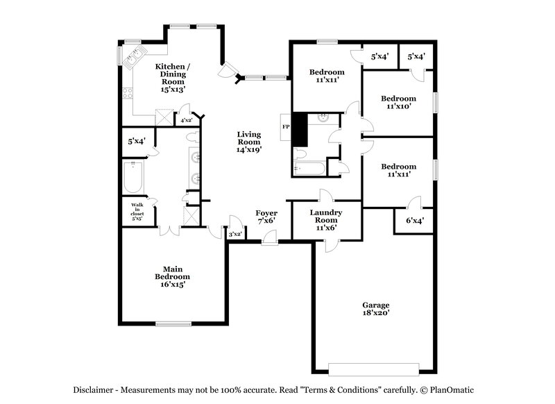 2,195/Mo, 950 Winepress Rd Burleson, TX 76028 Floor Plan View