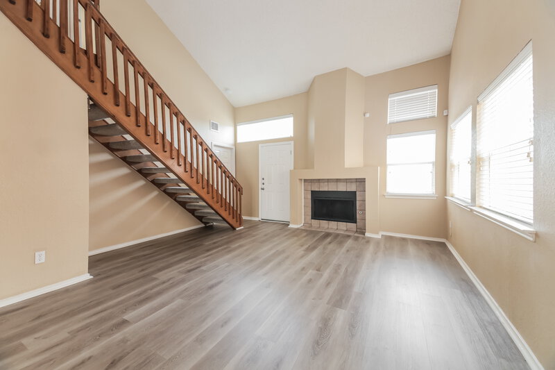 2,325/Mo, 1214 Lone Wolf Trail Carrollton, TX 75007 Living Room View