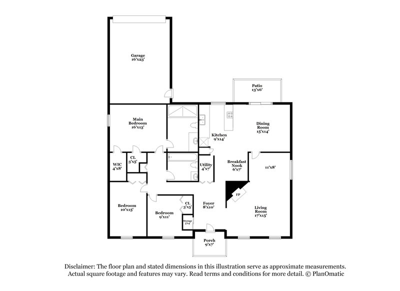 2,560/Mo, 865 Cambridge Dr Plano, TX 75023 Floor Plan View