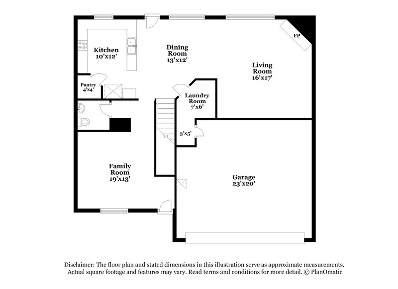 3,000/Mo, 4941 Winding Trail Grand Prairie, TX 75052 Floor Plan View