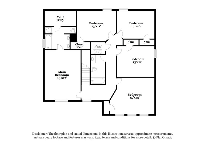 3,000/Mo, 4941 Winding Trail Grand Prairie, TX 75052 Floor Plan View 2