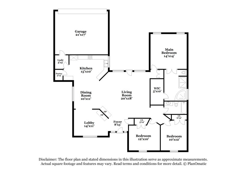 2,375/Mo, 700 Havencrest Dr DeSoto, TX 75115 Floor Plan View