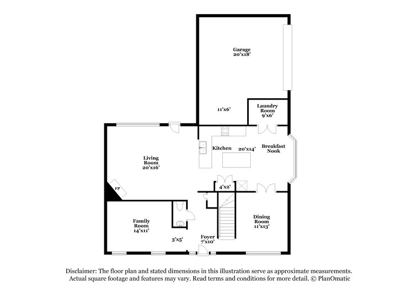 2,485/Mo, 744 Teresa Dr DeSoto, TX 75115 Floorplan View 2