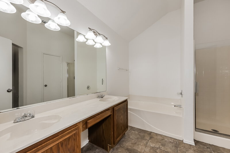 2,550/Mo, 1017 Canterbury Trail DeSoto, TX 75115 Main Bathroom View