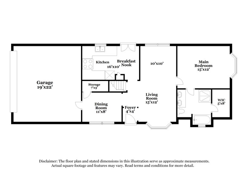 1,930/Mo, 1500 Hackamore St Mesquite, TX 75149 Floor Plan View