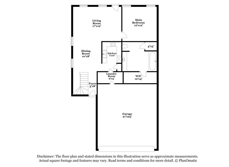 2,095/Mo, 9948 Chilmark Way Dallas, TX 75227 Floor Plan View