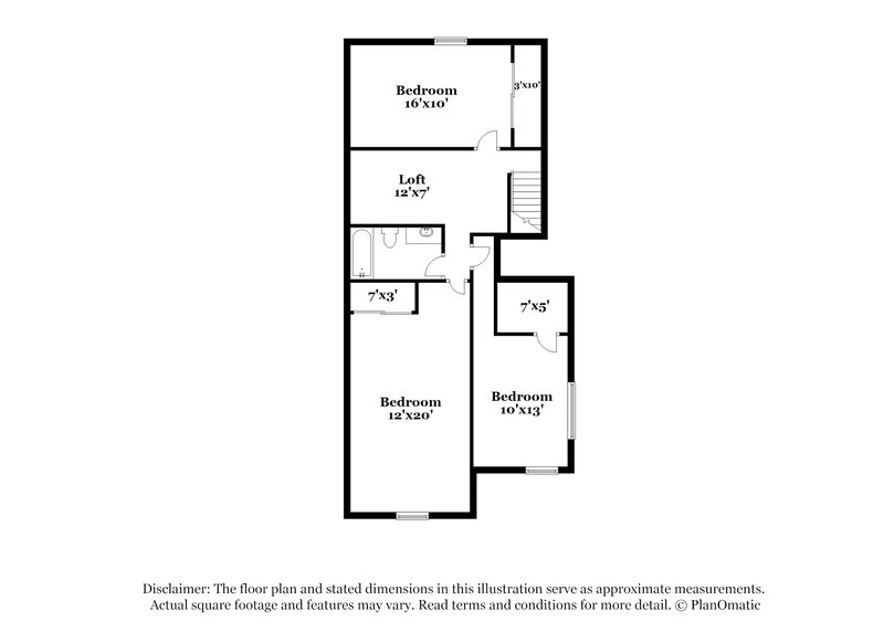 2,260/Mo, 7415 Hunters Run Circle Dallas, TX 75232 Floorplan View 2