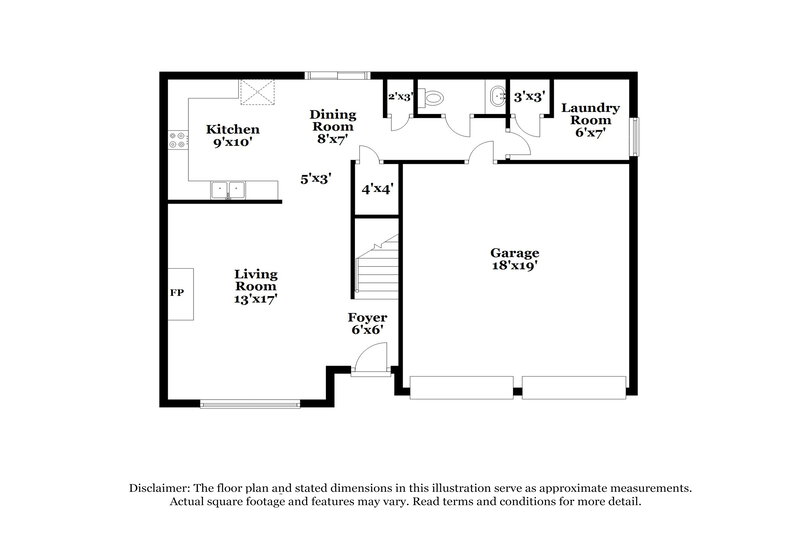 2,255/Mo, 7016 Edmundson Dr Arlington, TX 76002 Floor Plan View