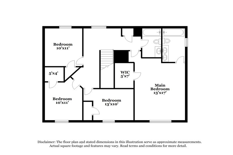2,255/Mo, 7016 Edmundson Dr Arlington, TX 76002 Floor Plan View 2