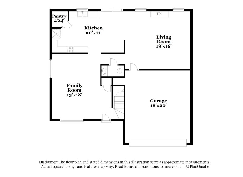 2,230/Mo, 7001 Baybridge Dr Arlington, TX 76002 Floor Plan View 2