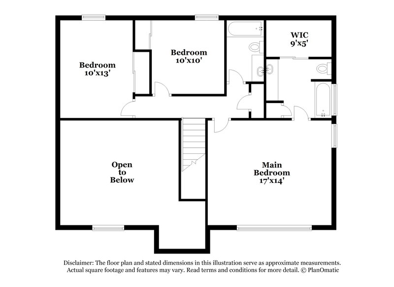 1,935/Mo, 4816 Hollow Tree Dr Arlington, TX 76018 Floor Plan View 2