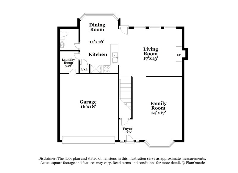 2,630/Mo, 5709 Creekhollow Dr Arlington, TX 76018 Floor Plan View