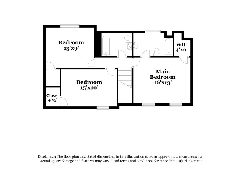 2,100/Mo, 4803 Glen Valley Dr Arlington, TX 76018 Floor Plan View 2