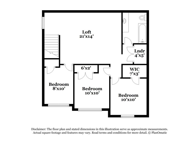 2,395/Mo, 7404 Arbor Park Dr Fort Worth, TX 76120 Floor Plan View 2