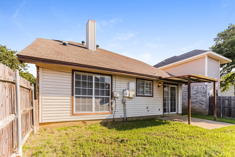 2,395/Mo, 7404 Arbor Park Dr Fort Worth, TX 76120 Rear View