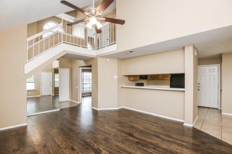 1,905/Mo, 7412 Blackthorn Dr Fort Worth, TX 76137 Living Room View 2