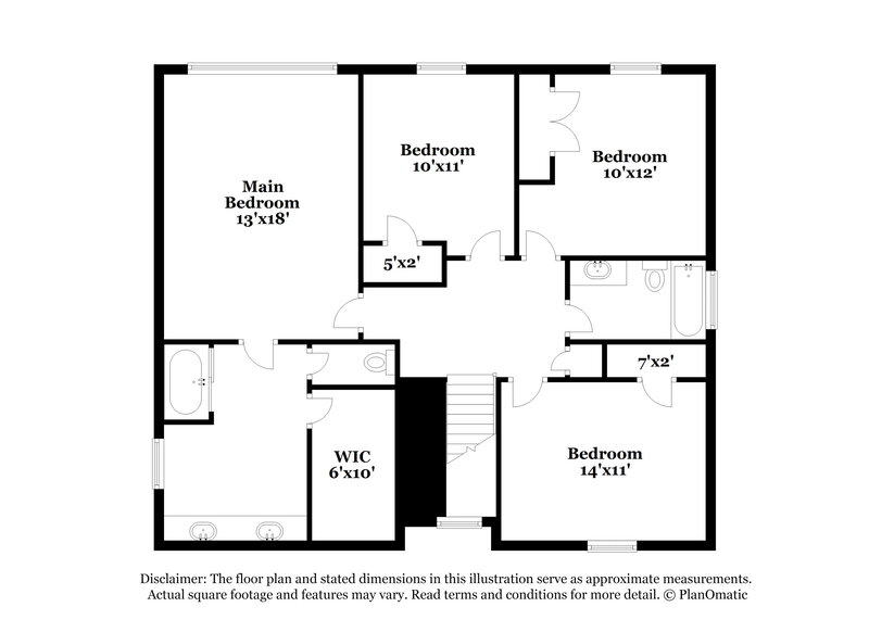 2,440/Mo, 7001 Quail Meadow Dr Watauga, TX 76148 Floor Plan View