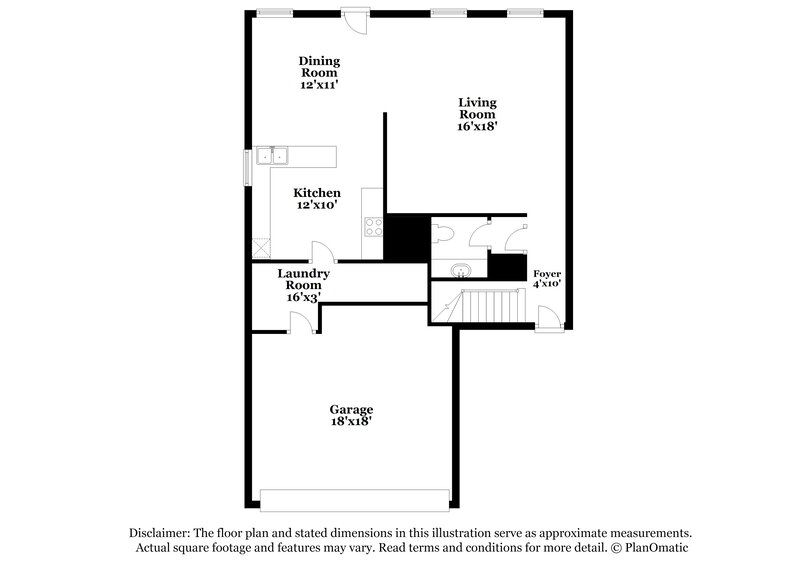 2,330/Mo, 6713 Waterhill Ln Fort Worth, TX 76179 Floor Plan View