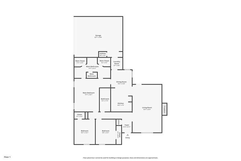 2,115/Mo, 5501 Shady Meadow St North Richland Hills, TX 76180 Floor Plan View