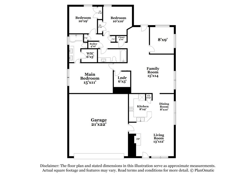2,310/Mo, 4349 Presto Circle Grand Prairie, TX 75052 Floor Plan View