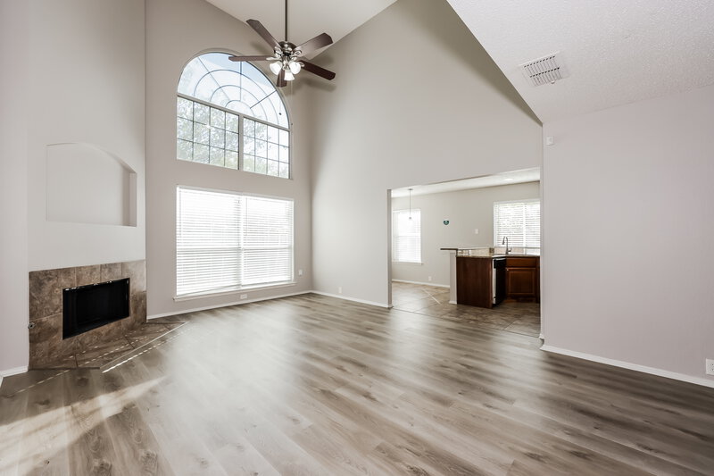 2,345/Mo, 8533 Tallahassee Ln Fort Worth, TX 76123 Living Room View 2