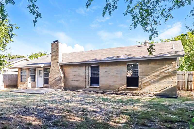 1,745/Mo, 2821 Lana Circle Fort Worth, TX 76140 Rear View 2