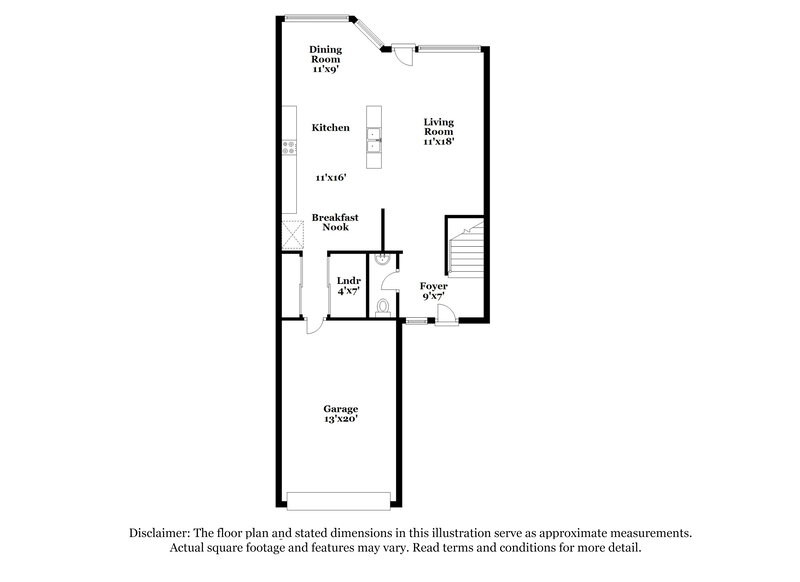 1,710/Mo, 10616 Many Oaks Dr Fort Worth, TX 76140 Floor Plan View 2