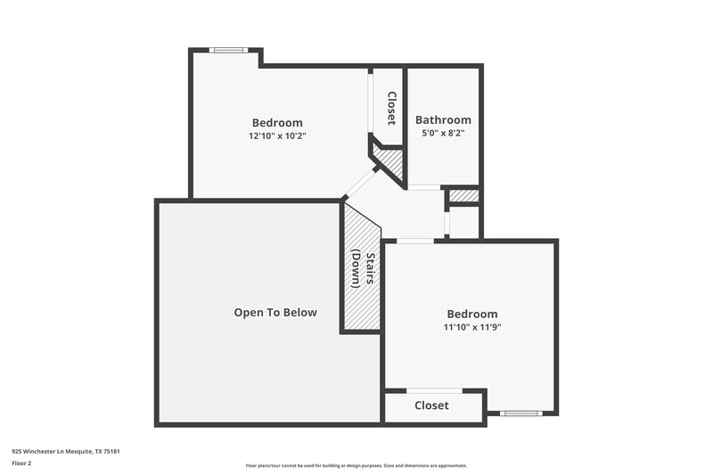 2,285/Mo, 925 Winchester Ln Mesquite, TX 75181 Floor Plan View 2