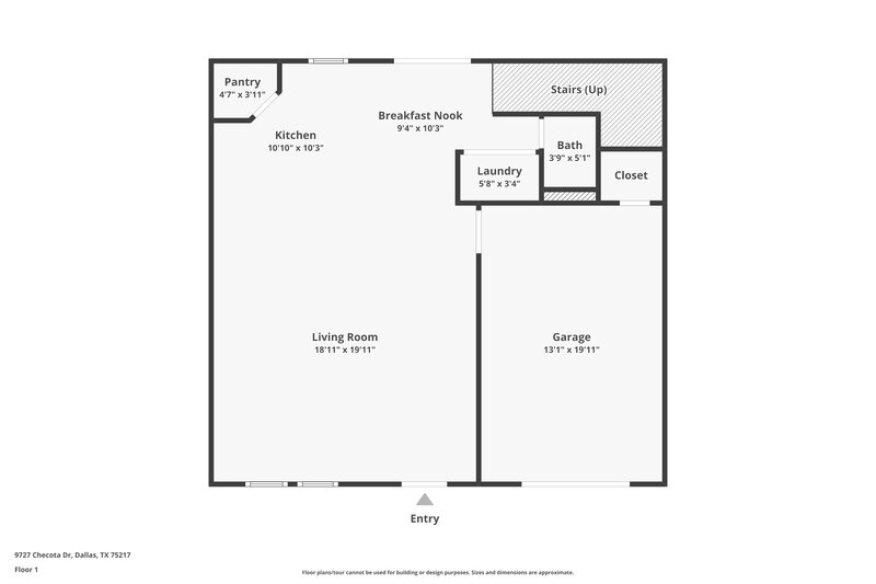2,490/Mo, 9727 Checota Dr Dallas, TX 75217 Floor Plan View