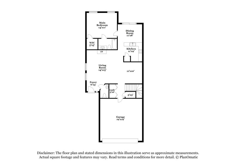 2,405/Mo, 1059 Gaynor Ave Duncanville, TX 75137 Floor Plan View 2