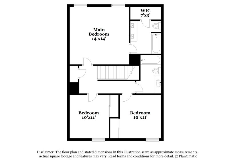 2,185/Mo, 5911 Cameron Dr Arlington, TX 76017 Floor Plan View 2
