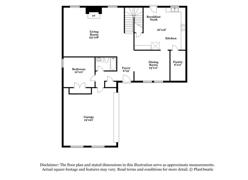 2,935/Mo, 1009 Burnet Dr Mesquite, TX 75181 Floorplan View