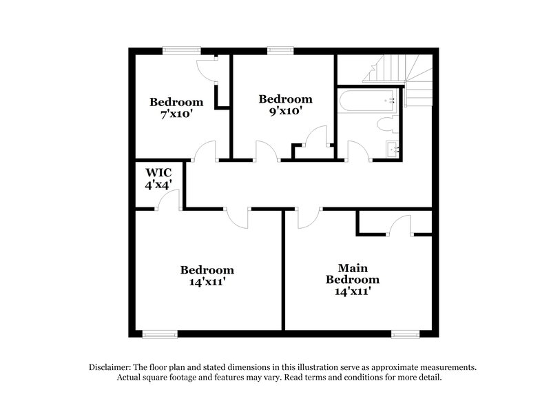 2,020/Mo, 9715 Checota Dr Dallas, TX 75217 Floor Plan View 2