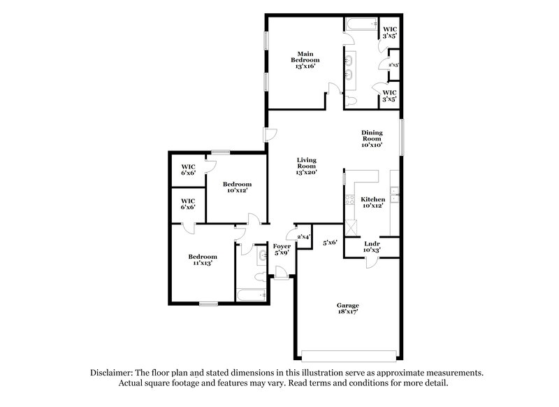 1,985/Mo, 2440 Echo Point Dr Fort Worth, TX 76123 Floor Plan View