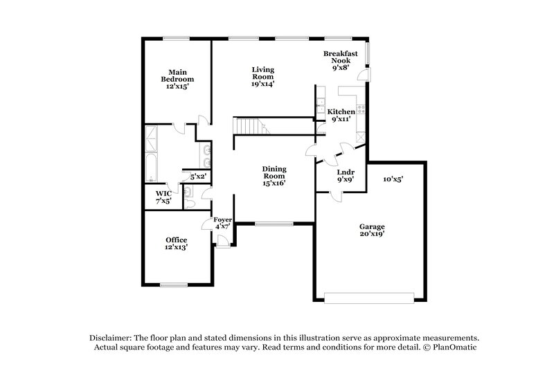 2,075/Mo, 7689 Hollow Point Dr Fort Worth, TX 76123 Floor Plan View