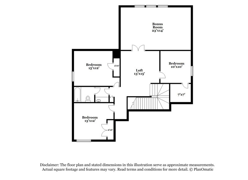 2,445/Mo, 1771 Eagle River Trl Lancaster, TX 75146 Floorplan View 2