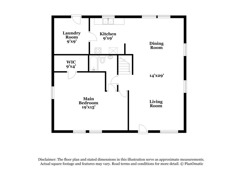 1,490/Mo, 913 Joe Bailey Royse City, TX 75189 Floor Plan View