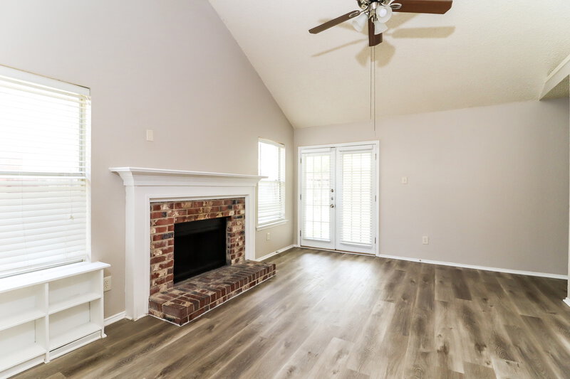 1,715/Mo, 8409 Tallahassee Fort Worth, TX 76123 Living Room View 3