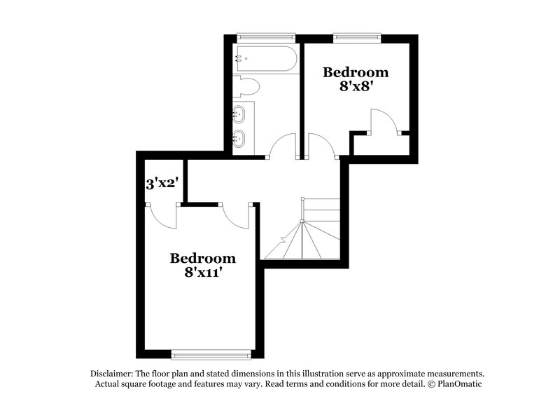 2,285/Mo, 864 Woodridge Dr Desoto, TX 75115 Floorplan View 2