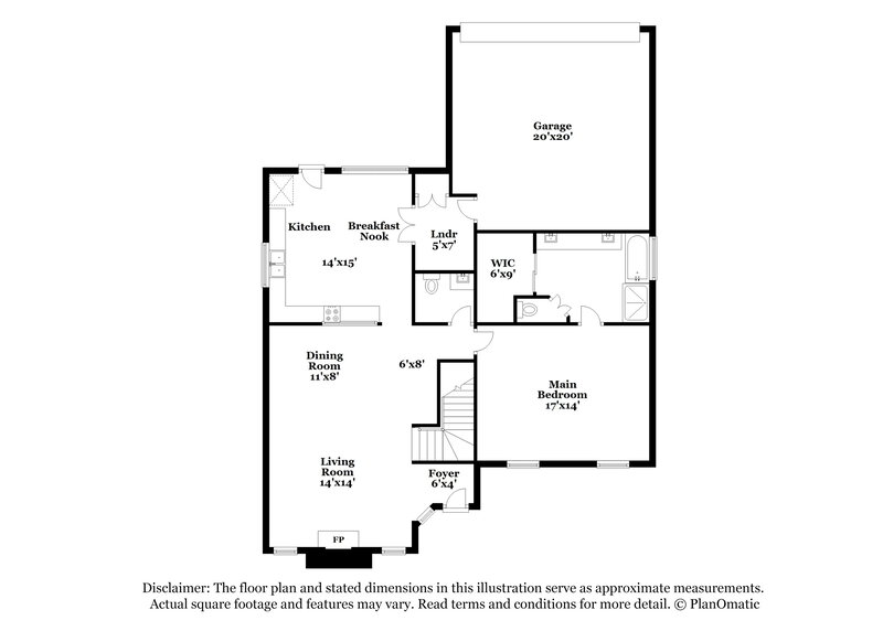 2,390/Mo, 1511 Curtis Ln Cedar Hill, TX 75104 Floor Plan View 2