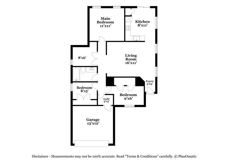 2,175/Mo, 1167 Tomahawk Dr Dallas, TX 75253 Floor Plan View