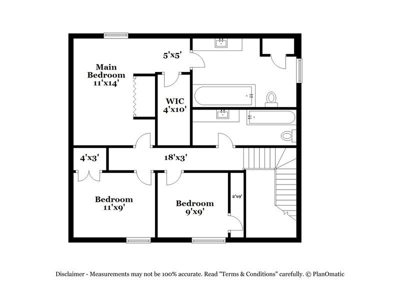 2,545/Mo, 2514 Edinburgh St Arlington, TX 76018 Floor Plan View 2