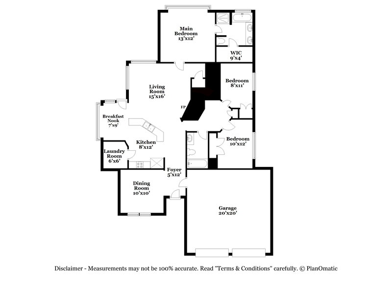 1,945/Mo, 109 Creekview Dr Anna, TX 75409 Floor Plan View