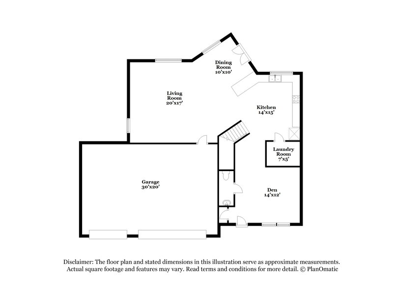 2,275/Mo, 401 Spurlock Dr Krum, TX 76249 Floor Plan View