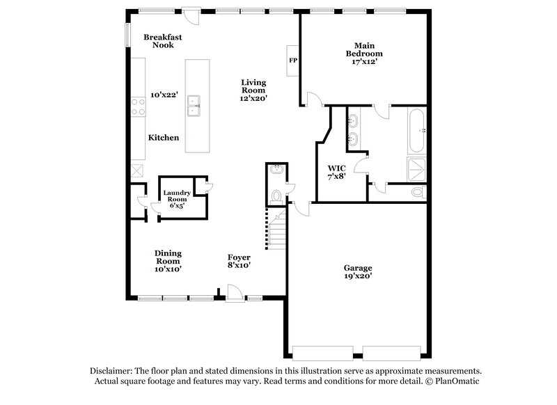 3,270/Mo, 4525 Shady Hollow Dr Fort Worth, TX 76123 Floor Plan View