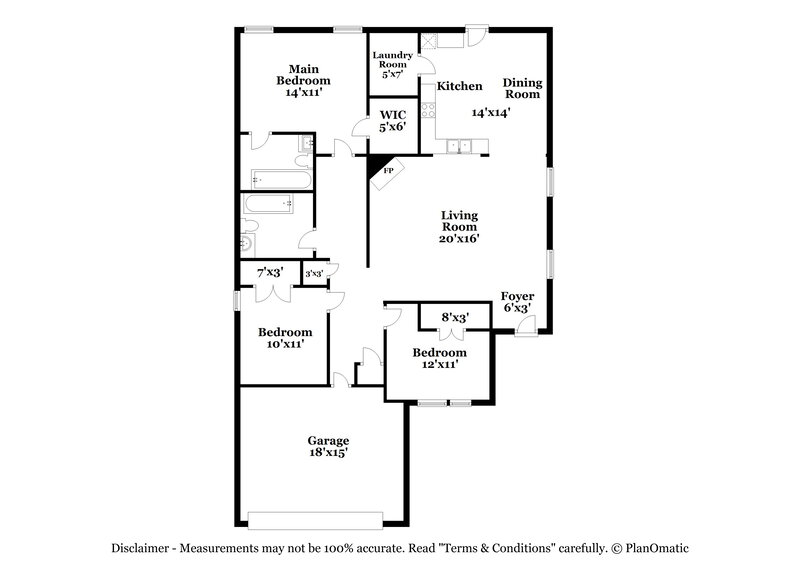 2,285/Mo, 12716 Northern Pine Dr Fort Worth, TX 76244 Floor Plan View