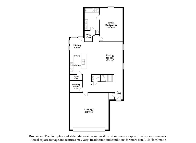 2,500/Mo, 2848 Pacifico Way Fort Worth, TX 76111 Floorplan View